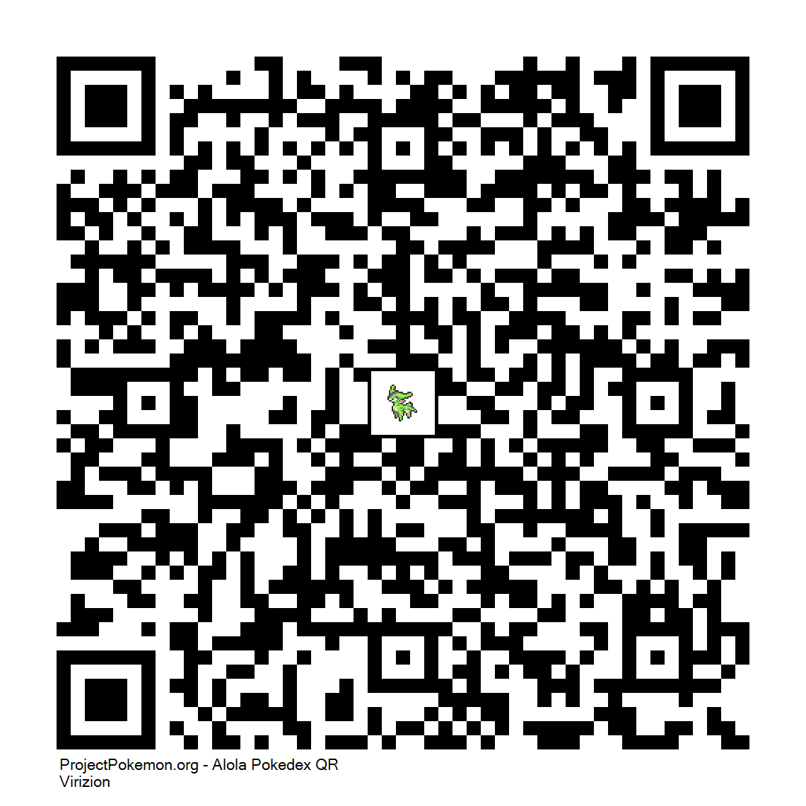 Cdigo QR de Virizion